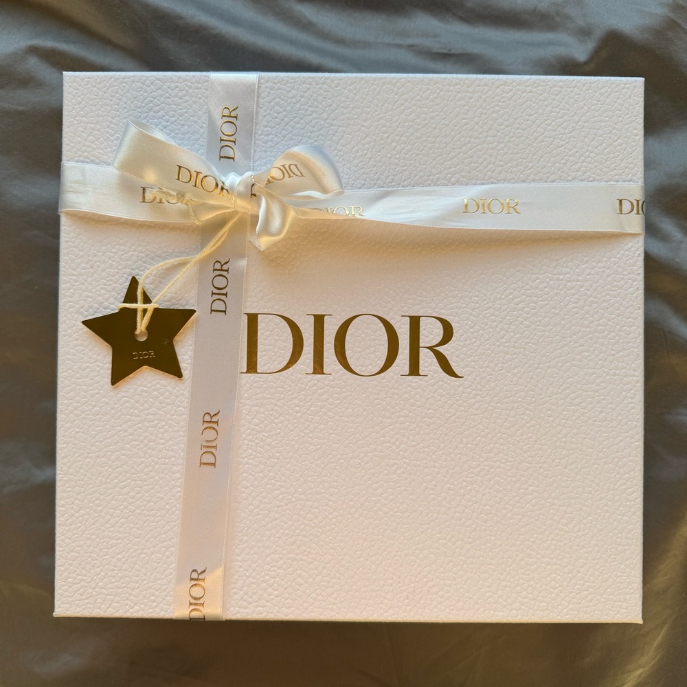 Dior White and Gold Gift Box